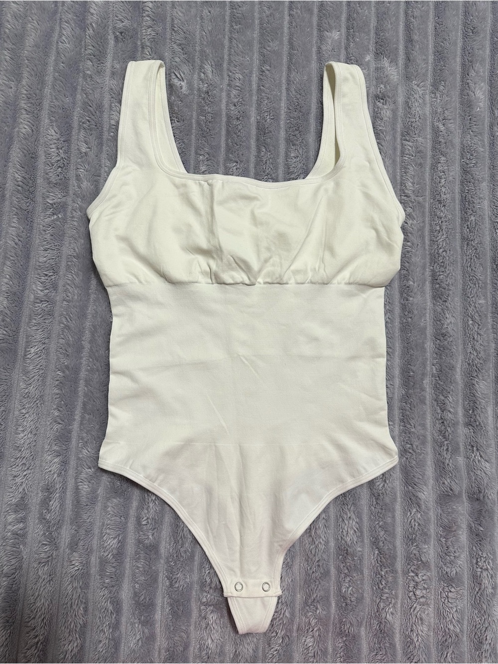 Seamless Shaping Bodysuit - Off-White - Size XL/XXL